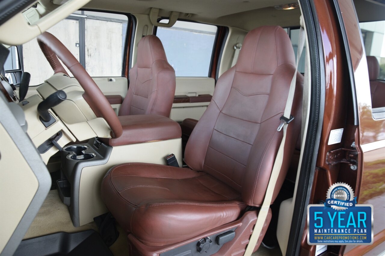 2008 Ford F-450 SUPER DUTY KING RANCH DIESEL 4X4 47K MILE TX TRUCK   - Photo 32 - Stafford, TX 77477