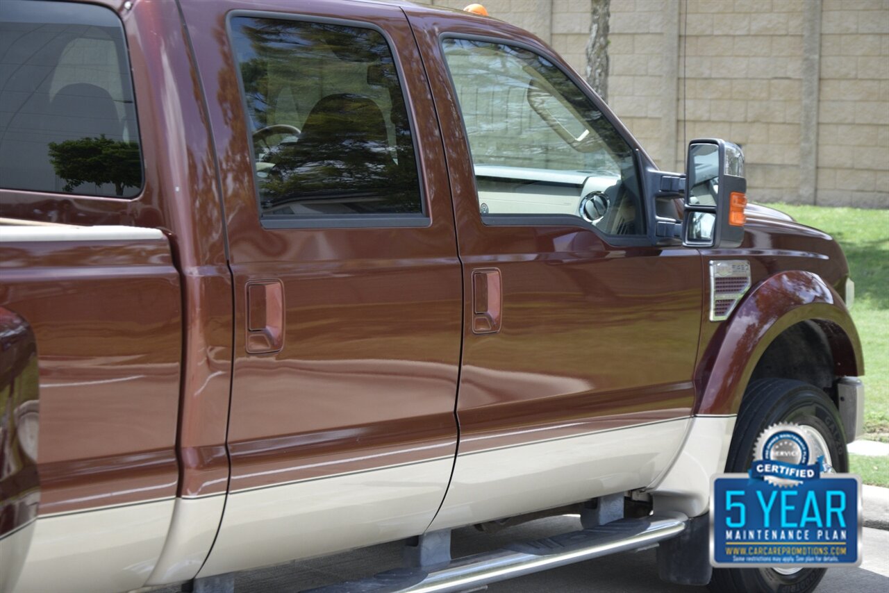 2008 Ford F-450 SUPER DUTY KING RANCH DIESEL 4X4 47K MILE TX TRUCK   - Photo 18 - Stafford, TX 77477