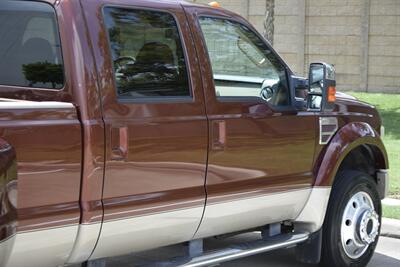 2008 Ford F-450 SUPER DUTY KING RANCH DIESEL 4X4 47K MILE TX TRUCK   - Photo 18 - Stafford, TX 77477
