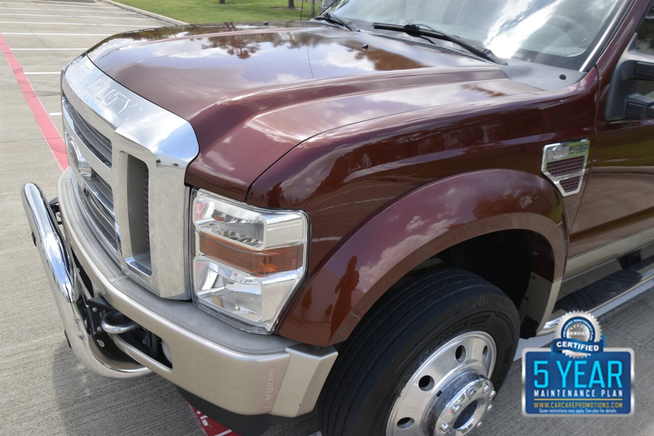 2008 Ford F-450 SUPER DUTY KING RANCH DIESEL 4X4 47K MILE TX TRUCK   - Photo 10 - Stafford, TX 77477