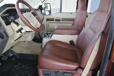 2008 Ford F-450 SUPER DUTY KING RANCH DIESEL 4X4 47K MILE TX TRUCK   - Photo 30 - Stafford, TX 77477
