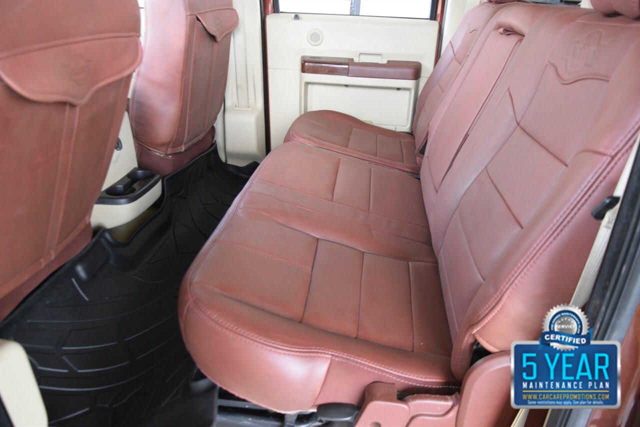 2008 Ford F-450 SUPER DUTY KING RANCH DIESEL 4X4 47K MILE TX TRUCK   - Photo 36 - Stafford, TX 77477