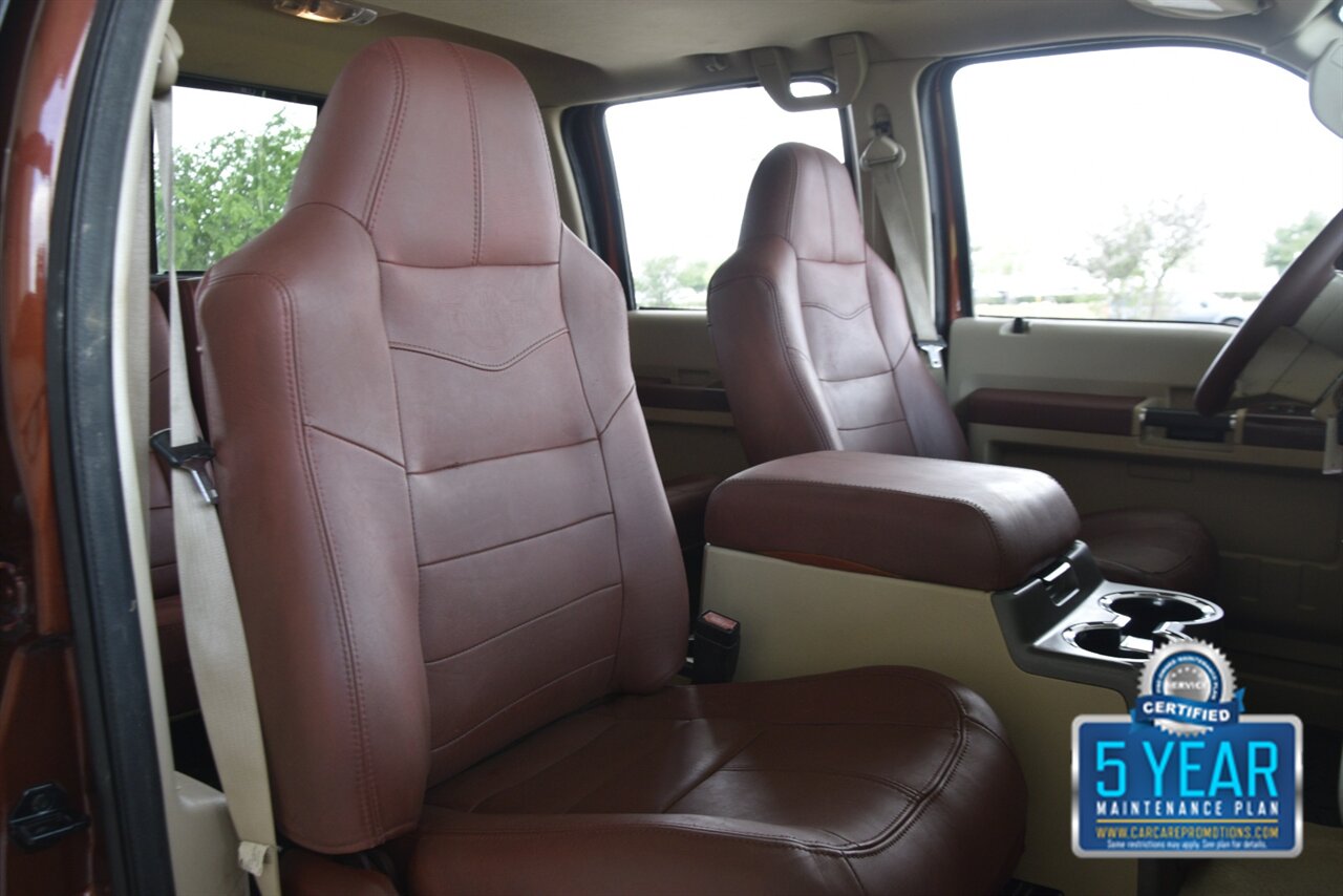 2008 Ford F-450 SUPER DUTY KING RANCH DIESEL 4X4 47K MILE TX TRUCK   - Photo 33 - Stafford, TX 77477