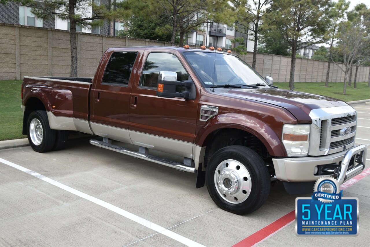 2008 Ford F-450 SUPER DUTY KING RANCH DIESEL 4X4 47K MILE TX TRUCK   - Photo 4 - Stafford, TX 77477