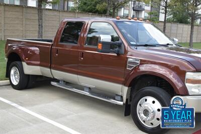 2008 Ford F-450 SUPER DUTY KING RANCH DIESEL 4X4 47K MILE TX TRUCK   - Photo 6 - Stafford, TX 77477