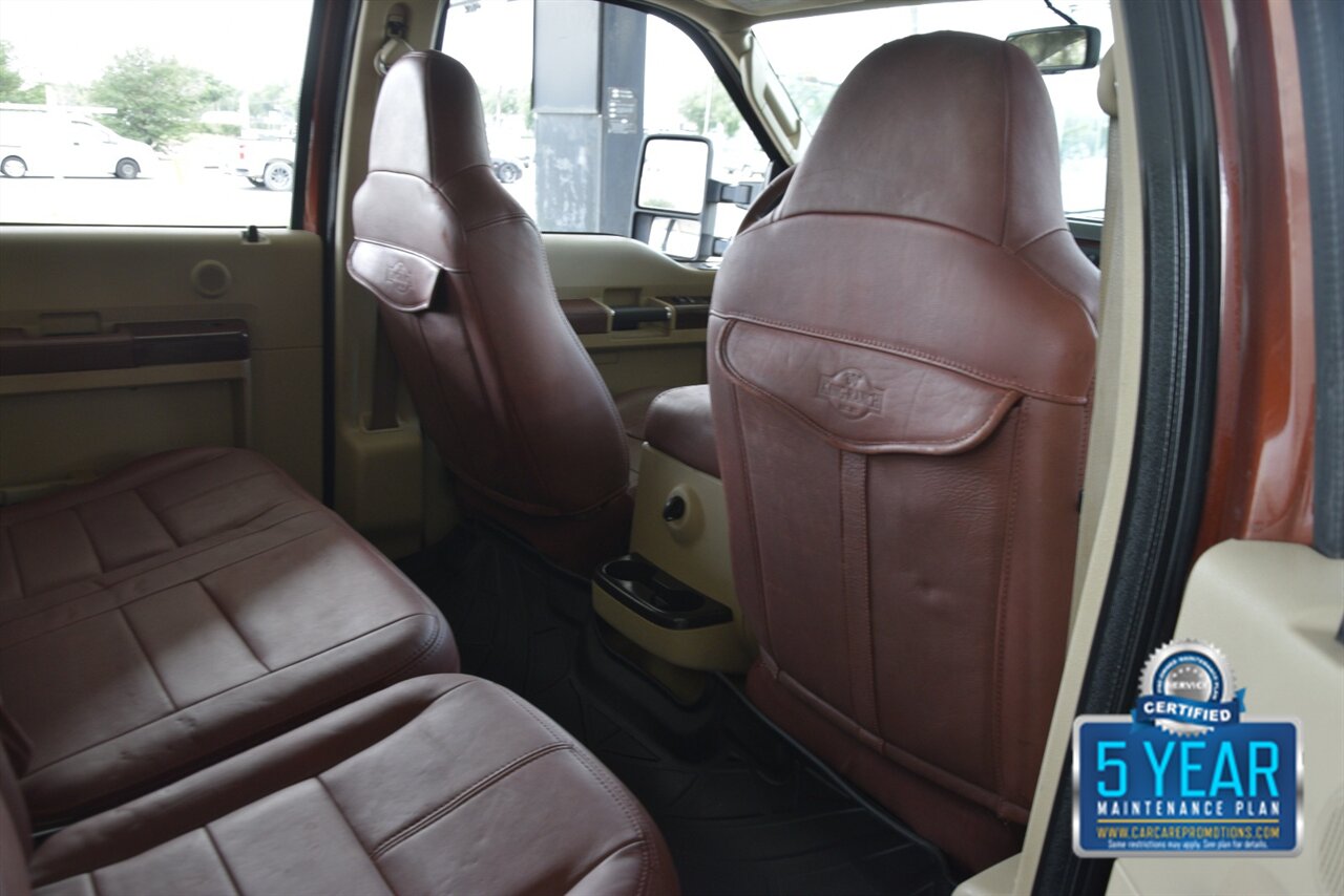 2008 Ford F-450 SUPER DUTY KING RANCH DIESEL 4X4 47K MILE TX TRUCK   - Photo 35 - Stafford, TX 77477