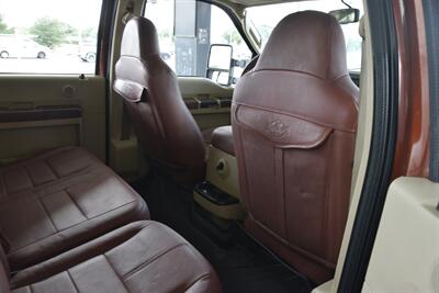 2008 Ford F-450 SUPER DUTY KING RANCH DIESEL 4X4 47K MILE TX TRUCK   - Photo 35 - Stafford, TX 77477