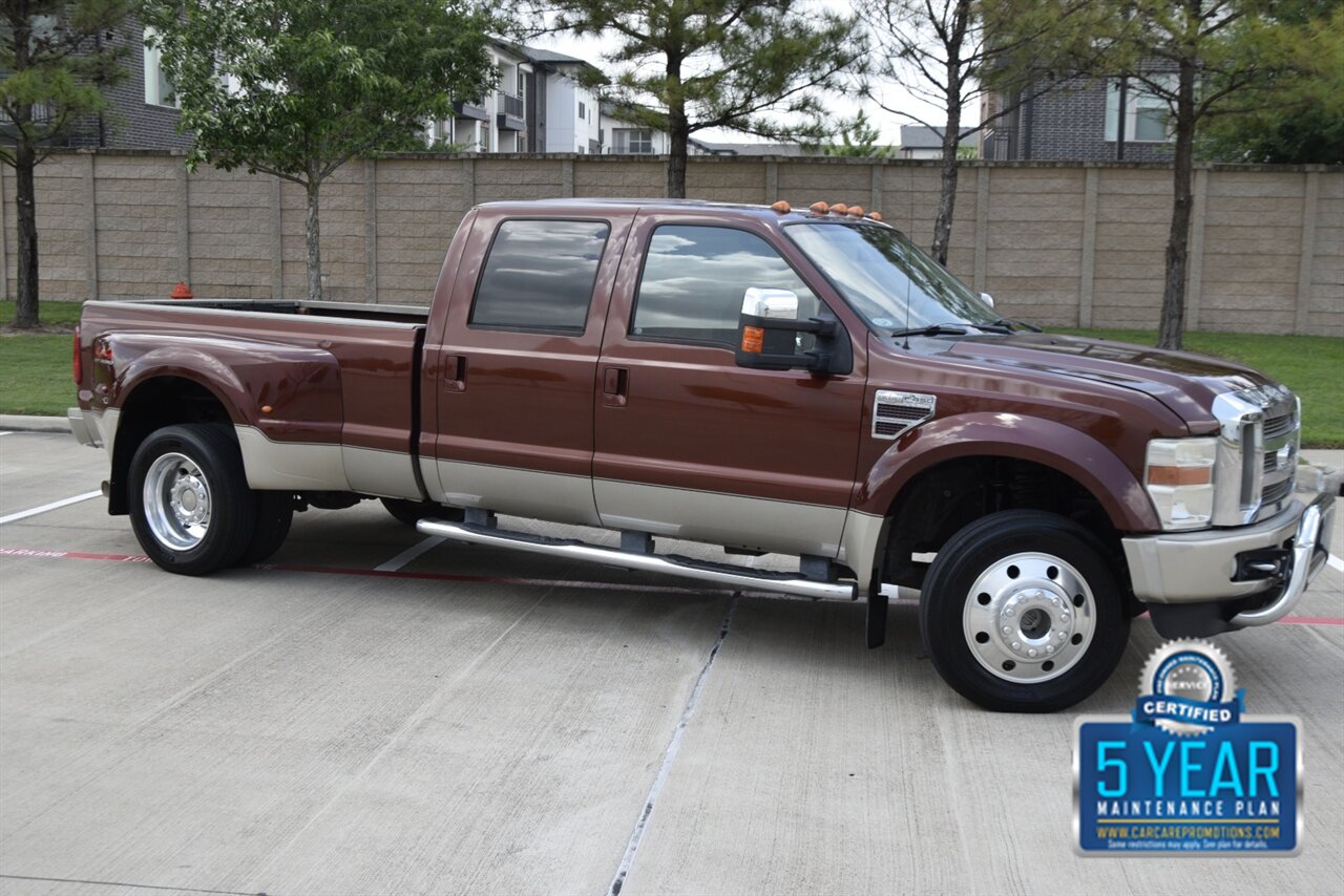 2008 Ford F-450 SUPER DUTY KING RANCH DIESEL 4X4 47K MILE TX TRUCK   - Photo 22 - Stafford, TX 77477