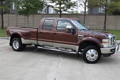 2008 Ford F-450 SUPER DUTY KING RANCH DIESEL 4X4 47K MILE TX TRUCK   - Photo 22 - Stafford, TX 77477