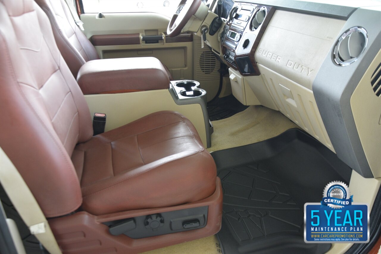 2008 Ford F-450 SUPER DUTY KING RANCH DIESEL 4X4 47K MILE TX TRUCK   - Photo 31 - Stafford, TX 77477