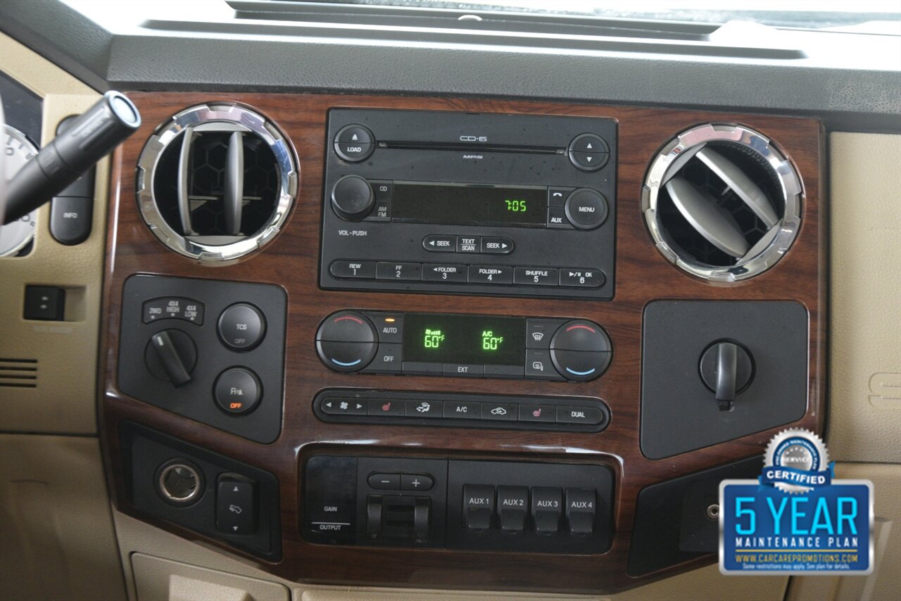 2008 Ford F-450 SUPER DUTY KING RANCH DIESEL 4X4 47K MILE TX TRUCK   - Photo 27 - Stafford, TX 77477