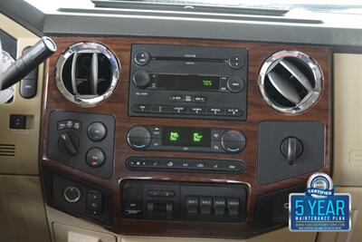 2008 Ford F-450 SUPER DUTY KING RANCH DIESEL 4X4 47K MILE TX TRUCK   - Photo 27 - Stafford, TX 77477