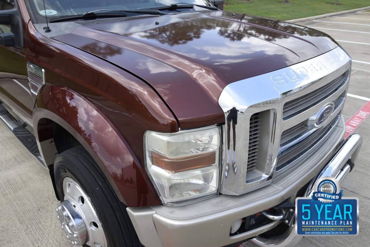 2008 Ford F-450 SUPER DUTY KING RANCH DIESEL 4X4 47K MILE TX TRUCK   - Photo 11 - Stafford, TX 77477
