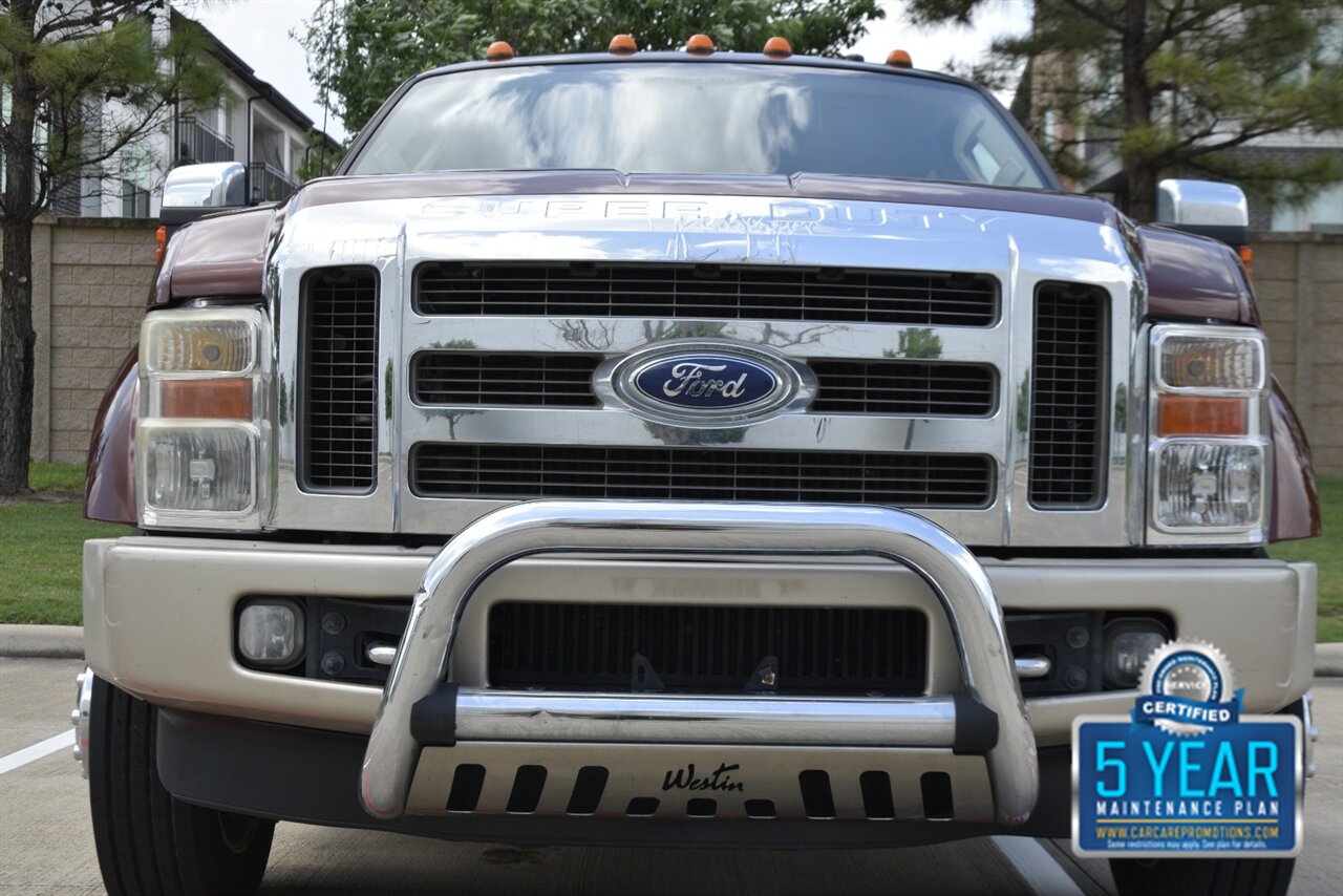 2008 Ford F-450 SUPER DUTY KING RANCH DIESEL 4X4 47K MILE TX TRUCK   - Photo 3 - Stafford, TX 77477