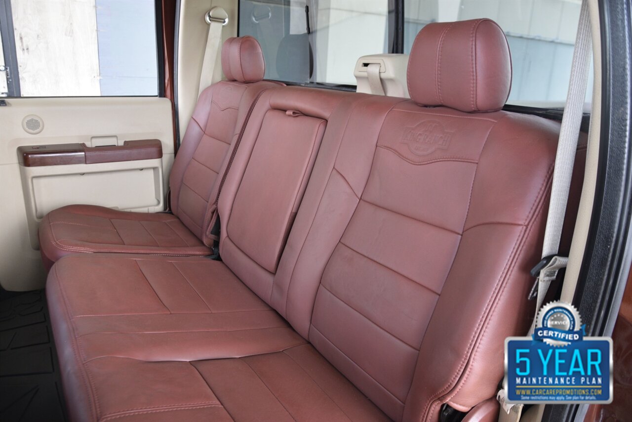 2008 Ford F-450 SUPER DUTY KING RANCH DIESEL 4X4 47K MILE TX TRUCK   - Photo 38 - Stafford, TX 77477