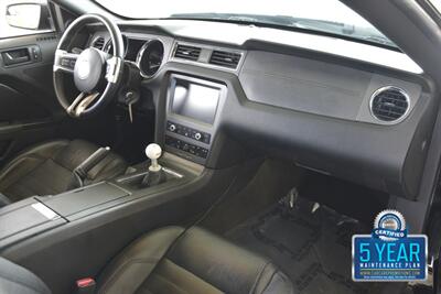 2014 Ford Mustang GT PREMIUM 6SPD MANUAL LTHR PREM WHLS FRESH TRADE   - Photo 25 - Stafford, TX 77477