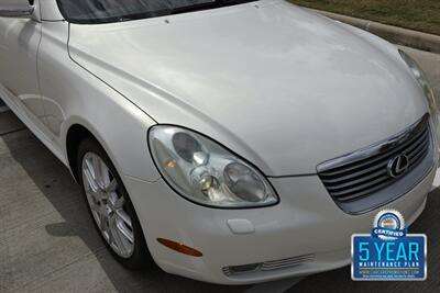 2005 Lexus SC 430 CONVERTIBLE NAV HTD STS HWY MILES CLEAN   - Photo 12 - Stafford, TX 77477