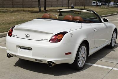 2005 Lexus SC 430 CONVERTIBLE NAV HTD STS HWY MILES CLEAN   - Photo 16 - Stafford, TX 77477