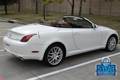 2005 Lexus SC 430 CONVERTIBLE NAV HTD STS HWY MILES CLEAN   - Photo 18 - Stafford, TX 77477