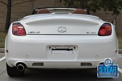 2005 Lexus SC 430 CONVERTIBLE NAV HTD STS HWY MILES CLEAN   - Photo 24 - Stafford, TX 77477