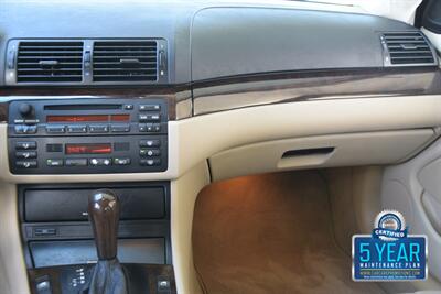 2003 BMW 325i PREM PKG S/ROOF 45K ORIG MILES NEW TRADE IN   - Photo 26 - Stafford, TX 77477