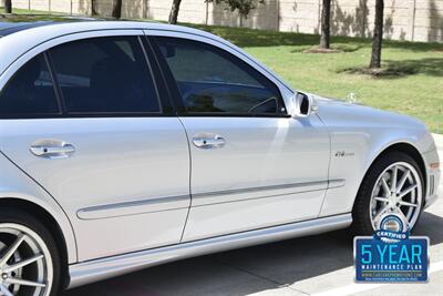 2008 Mercedes-Benz E 63 AMG TOP LOADED NAV ROOF LOW MILES NEW TRADE   - Photo 20 - Stafford, TX 77477