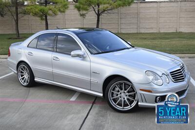 2008 Mercedes-Benz E 63 AMG TOP LOADED NAV ROOF LOW MILES NEW TRADE   - Photo 23 - Stafford, TX 77477