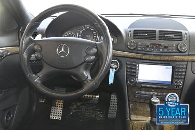 2008 Mercedes-Benz E 63 AMG TOP LOADED NAV ROOF LOW MILES NEW TRADE   - Photo 26 - Stafford, TX 77477