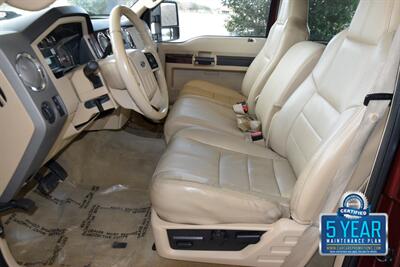 2010 Ford F-250 SUPER DUTY LARIAT CREW DIESEL 4X4 w/CAMPER NICE   - Photo 30 - Stafford, TX 77477