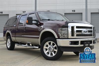 2010 Ford F-250 SUPER DUTY LARIAT CREW DIESEL 4X4 w/CAMPER NICE   - Photo 1 - Stafford, TX 77477