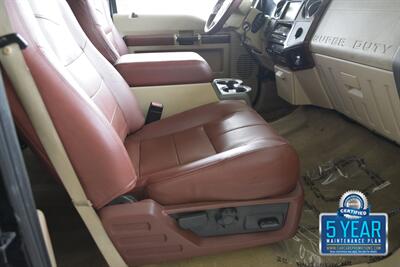 2009 Ford F-250 SUPER DUTY KING RANCH DIESEL 4X4 LIFTED TX TRUCK   - Photo 30 - Stafford, TX 77477