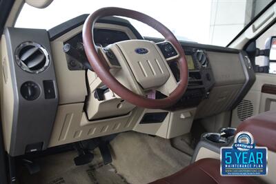2009 Ford F-250 SUPER DUTY KING RANCH DIESEL 4X4 LIFTED TX TRUCK   - Photo 27 - Stafford, TX 77477