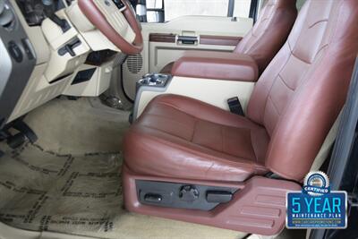 2009 Ford F-250 SUPER DUTY KING RANCH DIESEL 4X4 LIFTED TX TRUCK   - Photo 29 - Stafford, TX 77477