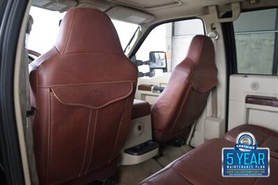 2009 Ford F-250 SUPER DUTY KING RANCH DIESEL 4X4 LIFTED TX TRUCK   - Photo 33 - Stafford, TX 77477