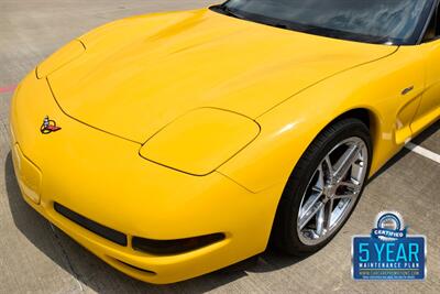 2002 Chevrolet Corvette Z06 52K LOW MILES MILLENNIUM YELLOW/BLK CHRM WHLS   - Photo 10 - Stafford, TX 77477