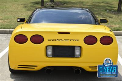 2002 Chevrolet Corvette Z06 52K LOW MILES MILLENNIUM YELLOW/BLK CHRM WHLS   - Photo 21 - Stafford, TX 77477