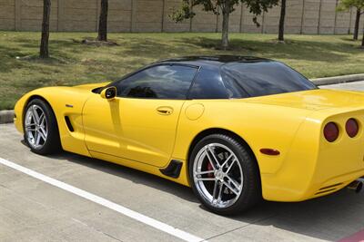 2002 Chevrolet Corvette Z06 52K LOW MILES MILLENNIUM YELLOW/BLK CHRM WHLS   - Photo 17 - Stafford, TX 77477