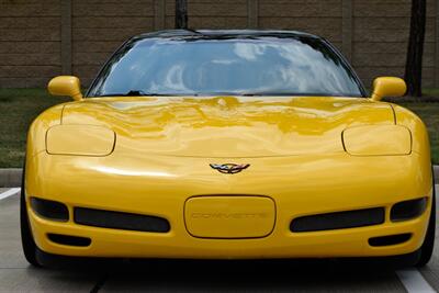 2002 Chevrolet Corvette Z06 52K LOW MILES MILLENNIUM YELLOW/BLK CHRM WHLS   - Photo 3 - Stafford, TX 77477