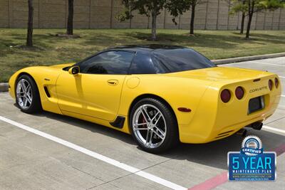 2002 Chevrolet Corvette Z06 52K LOW MILES MILLENNIUM YELLOW/BLK CHRM WHLS   - Photo 15 - Stafford, TX 77477