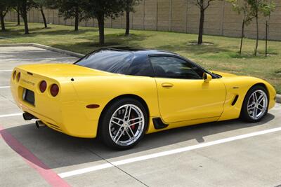 2002 Chevrolet Corvette Z06 52K LOW MILES MILLENNIUM YELLOW/BLK CHRM WHLS   - Photo 16 - Stafford, TX 77477