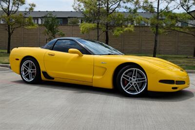 2002 Chevrolet Corvette Z06 52K LOW MILES MILLENNIUM YELLOW/BLK CHRM WHLS   - Photo 24 - Stafford, TX 77477