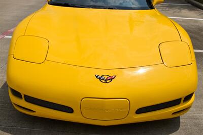 2002 Chevrolet Corvette Z06 52K LOW MILES MILLENNIUM YELLOW/BLK CHRM WHLS   - Photo 12 - Stafford, TX 77477