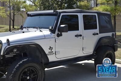 2010 Jeep Wrangler UNLIMITED SPORT 4X4 6SPD MANUAL WINCH LIFTED NICE   - Photo 7 - Stafford, TX 77477