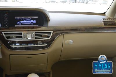 2012 Mercedes-Benz S 550 NAV BK/CAM AMG WHLS HWY MILES FRESH TRADE   - Photo 25 - Stafford, TX 77477