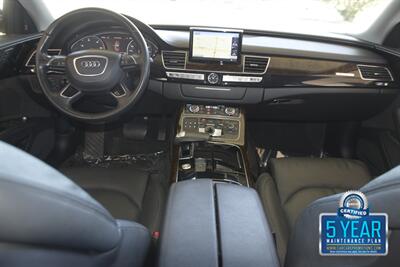 2014 Audi A8 3.0 QUATTRO TDI LWB NAV BK/CAM S/ROOF CLEAN LOADED   - Photo 27 - Stafford, TX 77477