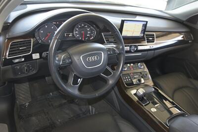 2014 Audi A8 3.0 QUATTRO TDI LWB NAV BK/CAM S/ROOF CLEAN LOADED   - Photo 30 - Stafford, TX 77477