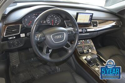 2014 Audi A8 3.0 QUATTRO TDI LWB NAV BK/CAM S/ROOF CLEAN LOADED   - Photo 30 - Stafford, TX 77477