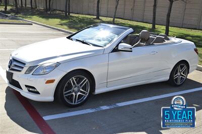 2013 Mercedes-Benz E 550 CONVERTIBLE 73K MILES NV BK/CAM FRESH TRADE   - Photo 6 - Stafford, TX 77477