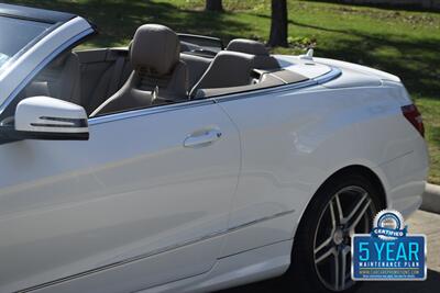 2013 Mercedes-Benz E 550 CONVERTIBLE 73K MILES NV BK/CAM FRESH TRADE   - Photo 10 - Stafford, TX 77477