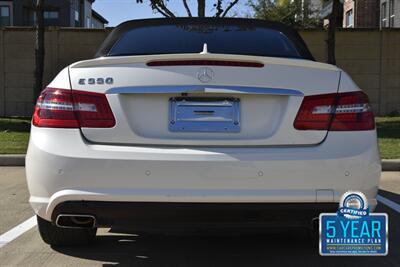 2013 Mercedes-Benz E 550 CONVERTIBLE 73K MILES NV BK/CAM FRESH TRADE   - Photo 21 - Stafford, TX 77477